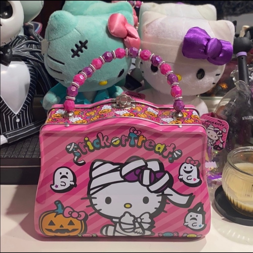 Hello Kitty Halloween lunchbox purse bag